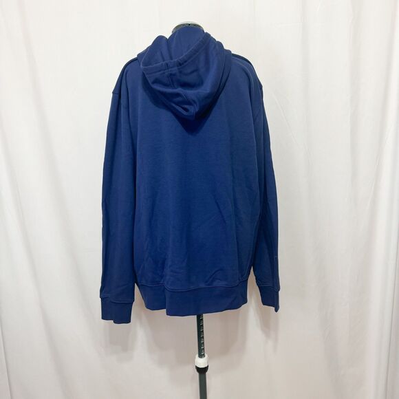 Life is Good NWT Sz L Darkest Blue French Terry Adirondack Stars Hoodie - Picture 9 of 15